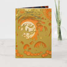 Papercut Halloween Scene