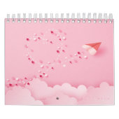 Papercut liefde & Romance koppels Kalender (Hoes)