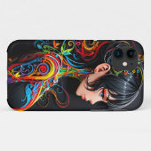 Papercut Pop Art Beauty ( 1 ) Case-Mate iPhone Case (Achterkant (horizontaal))