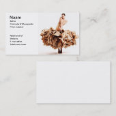 Paperdress Visitekaartje (Voorkant / Achterkant)