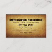 Papered Archive General Visitekaartje (Achterkant)