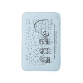 Papergewicht Badmat (Voorkant Verticaal)