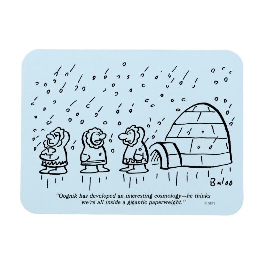 Papergewicht Magneet (Horizontaal)