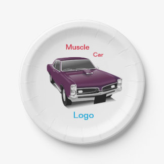 #PaperPlate #MuscleCar #CarDesignPaperPlate Paper Papieren Bordje