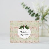 Papers_PattHolidayJoy, blanco chipboard label, kit Briefkaart (Staand voorkant)
