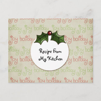 Papers_PattHolidayJoy, blanco chipboard label, kit Briefkaart