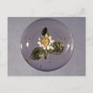 Paperweight, Pantin Workshop, c.1850 Briefkaart