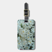 Paperwhite Narcissus Delicate White Flowers Bagagelabel (Voorkant verticaal)