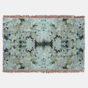 Paperwhite Narcissus Delicate White Flowers Deken