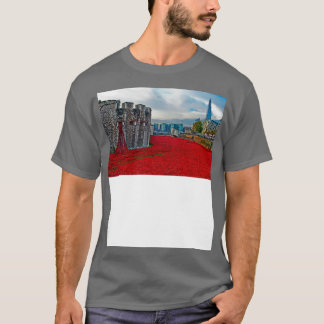 Papes Rouges À La Tour De Londres TShirt 3