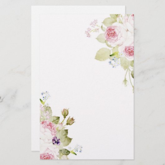 PAPETERIE ピエールドゥロンサールの便箋 (Devant / Derrière)