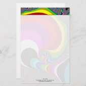 Papeterie 040 Obama - Art Fractal (Devant / Derrière)