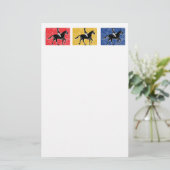 Papeterie 3-Cheval-Riders (Debout devant)