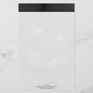 Papeterie 50 Nuances De Gris - Art Fractal