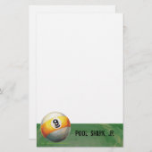 Papeterie 9 balles (Devant / Derrière)