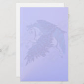 Papeterie à ailes de licorne (Devant / Derrière)