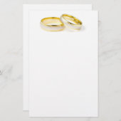 Papeterie à anneaux mariage (Devant / Derrière)