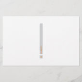 Papeterie à barres divisées (Devant)