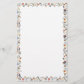 papeterie à bordure festonnée (Devant)