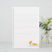 Papeterie à linge de chat Kitty (Debout devant)