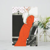 Papeterie à petits pois (Debout devant)