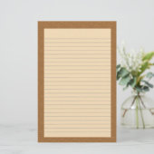 Papeterie à revêtement en bois (Debout devant)