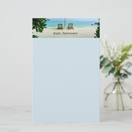 Papeterie Aaah...Retraite (Debout devant)