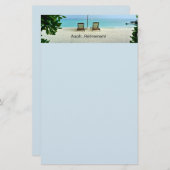 Papeterie Aaah...Retraite (Devant / Derrière)