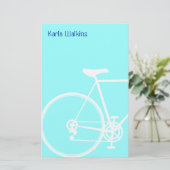 Papeterie abstraite de bicyclette (Debout devant)