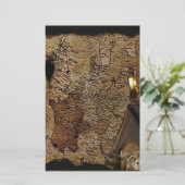 Papeterie Accessoires de voyage temps Steampunk, carte, bous (Debout devant)