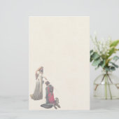 Papeterie Accolade d'Edmund Blair Leighton (Debout devant)