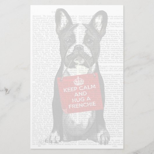 Papeterie Accrocher un Français (Devant)