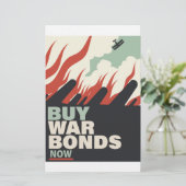 Papeterie Acheter Des Obligations De Guerre Maintenant. (Debout devant)