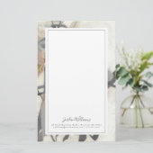 Papeterie Additionnez votre | nommé d'or rougissent (Debout devant)