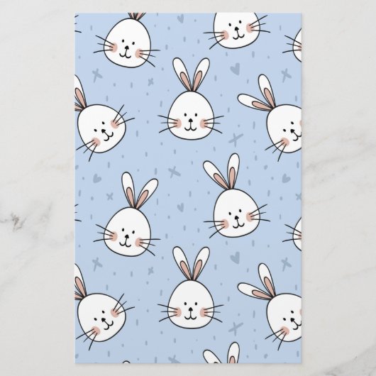 Papeterie Adorable Lapin Motif lapin (Devant)