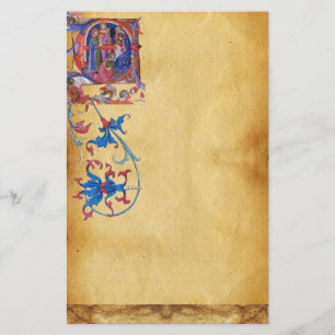 Papeterie ADORATION DE MAGI CHRISTMAS PARCHMENT Gem Rouge