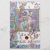 PAPETERIE ADORATION DE MAGI, MONOGRAMME DE NATIVITÉ AVEC DOL (Devant)