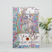 PAPETERIE ADORATION DE MAGI, MONOGRAMME DE NATIVITÉ AVEC DOL (Debout devant)