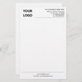 Papeterie Adresse Info Logo Nom Entreprise Personn (Devant / Derrière)