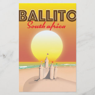 Papeterie Affiche de voyage Ballito Afrique du Sud