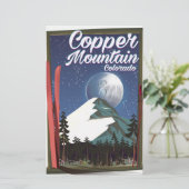 Papeterie Affiche de voyage Colorado Copper Mountain (Debout devant)