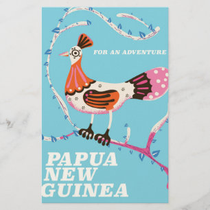 Papeterie Affiche de voyage en Papouasie-Nouvelle-Guinée