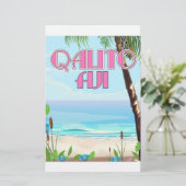 Papeterie Affiche de voyage Qalito Fiji (Debout devant)