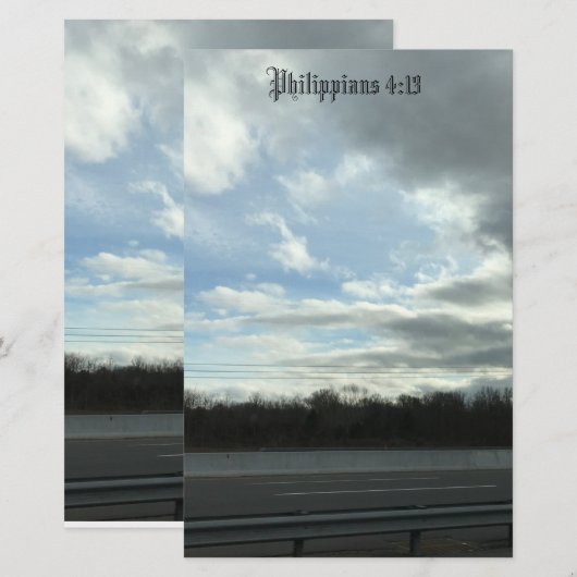 Papeterie Affirmation (Devant / Derrière)