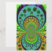 Papeterie Africain traditionnel Hakuna Matata Couleurs.png (Devant / Derrière)