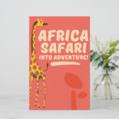 Papeterie Afrique Safari dans l'aventure ! (Debout devant)