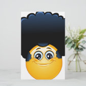 Papeterie afro émoji (Debout devant)