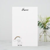 Papeterie Agneau chrétien stationnaire (Debout devant)