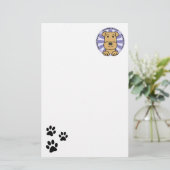 Papeterie Airedale (Debout devant)