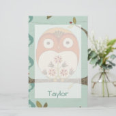 Papeterie Ajouter votre nom| Forêt Whimsy I (Debout devant)